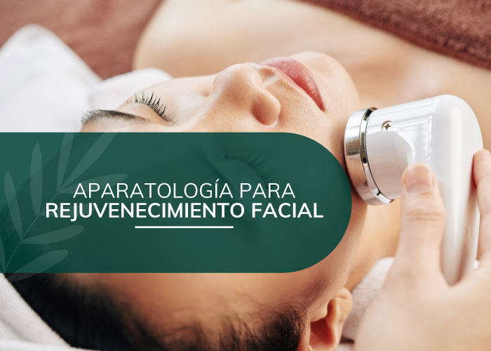Aparatología para rejuvenecimiento facial